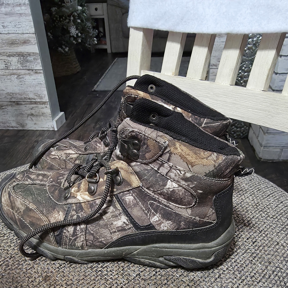 Camouflage Hiking Boots